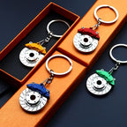 Rotating Brake Caliper Keychain – Zinc Alloy Car Accessory | For Gearheads Who Love Details