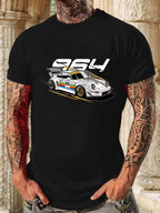 Porsche 964 Rally Tee – ‘S24’ Vintage Race Car T-Shirt