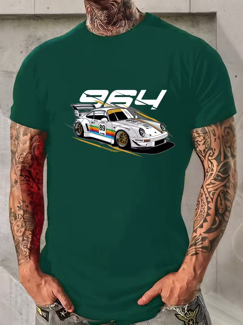 Porsche 964 Rally Tee – ‘S24’ Vintage Race Car T-Shirt