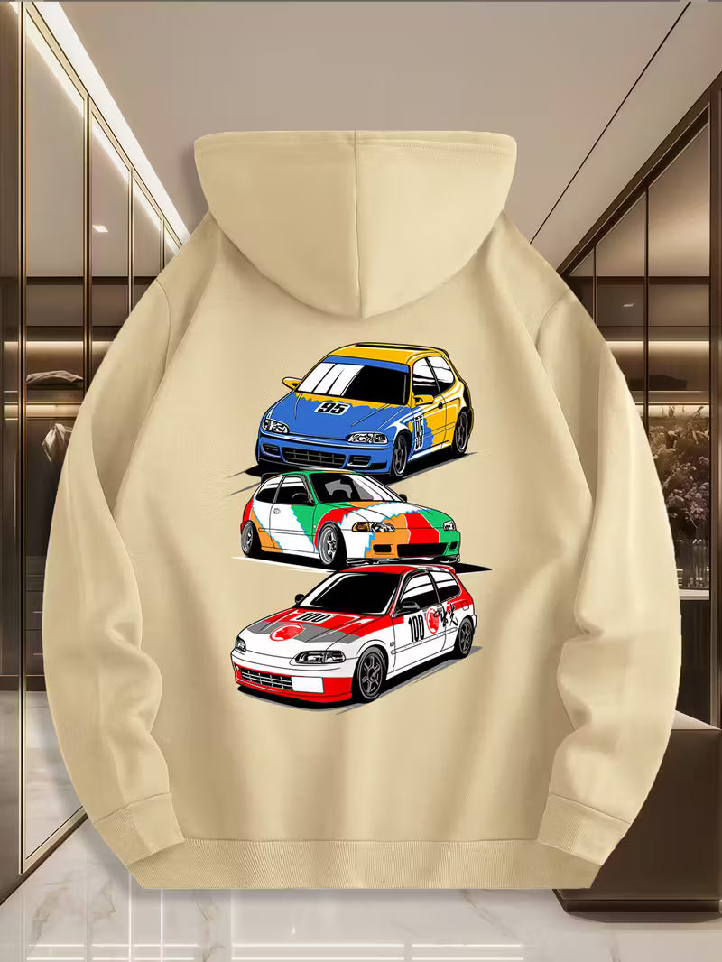 Rally Racing Hoodie – Motorsport Style for Car Enthusiasts