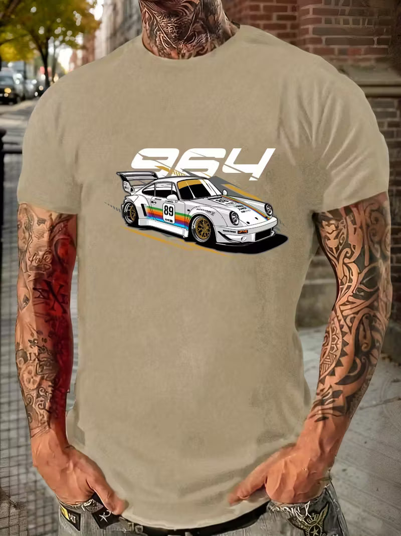 Porsche 964 Rally Tee – ‘S24’ Vintage Race Car T-Shirt